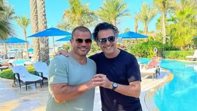 عمرو دياب وراغب علامة