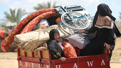 نازحون في قطاع غزة
