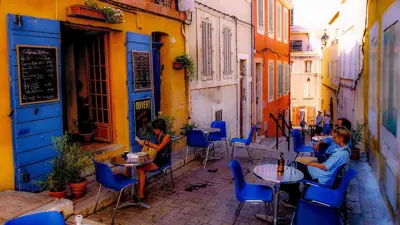 شوارع "Le Panier"