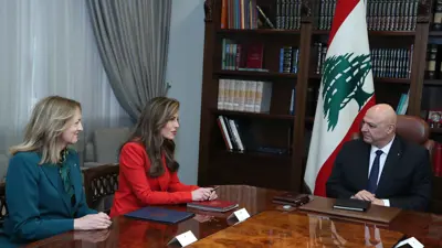 خلال اجتماع عون مع المسؤولة الأمريكية