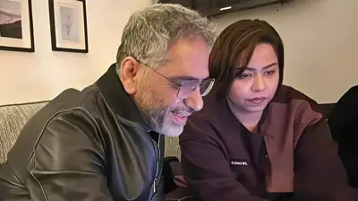 من زيارة شيرين لفضل شاكر عام 2022