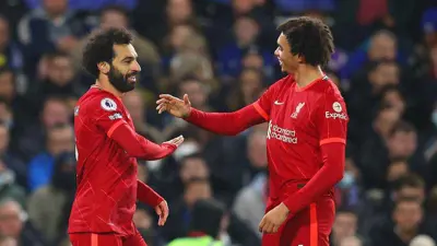محمد صلاح وأرنولد