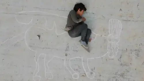 مشهد من فيلم إركالا.. حلم جلجامش