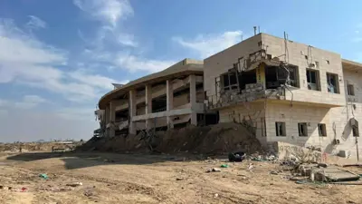 مستشفى الصداقة في غزة قبل نسفه بأشهر