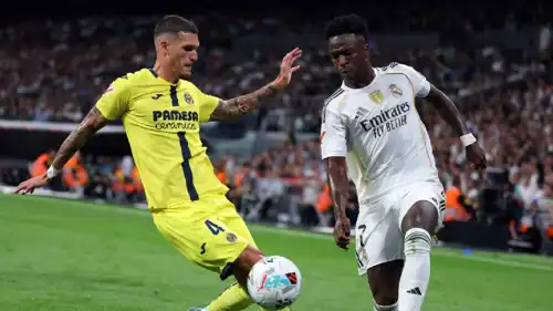 مباراة ريال مدريد وفياريال في الدوري الإسباني