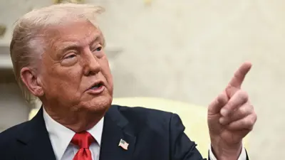 الرئيس الأمريكي دونالد ترامب