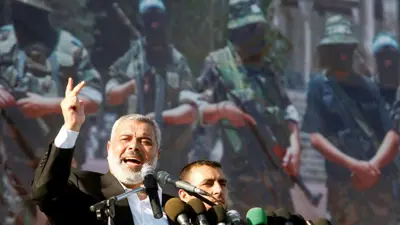 رئيس المكتب السياسي لحماس إسماعيل هنية