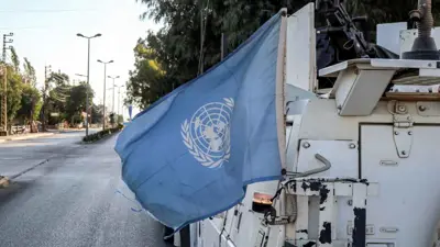 مركبة تابعة للأمم المتحدة