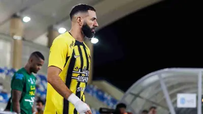 كريم بنزيما نجم الاتحاد السعودي