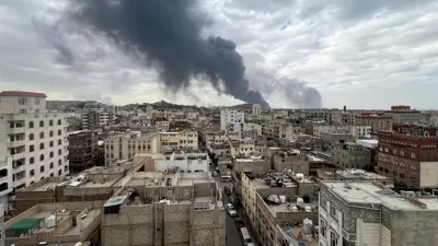 غارة إسرائيلية على البنية التحتية للحوثيين في صنعاء