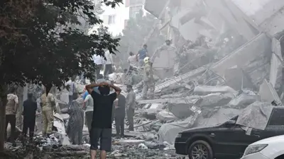 دمار في إيران بعد الهجمات الإسرائيلية