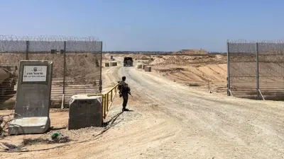 طريق موراغ في قطاع غزة