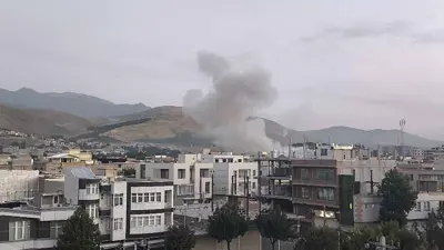من الضربات الإسرائيلية لإيران