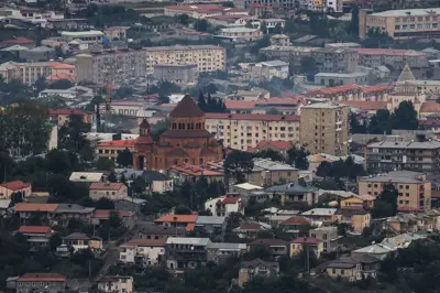 منتمون لعرقية الأرمن في ناجورنو قرة باغ سيغادرون إلى أرمينيا