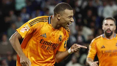 كيليان مبابي نجم ريال مدريد