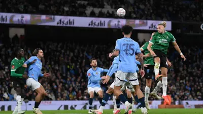 مباراة مانشستر سيتي وبليموث أرغايل في كأس الاتحاد الإنجليزي