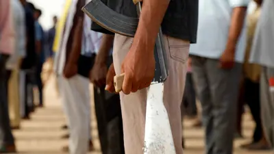 من معسكر تدريب للجيش السوداني