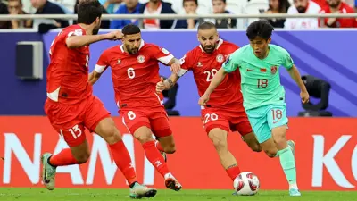 منتخب لبنان يتعادل مع الصين في كأس آسيا