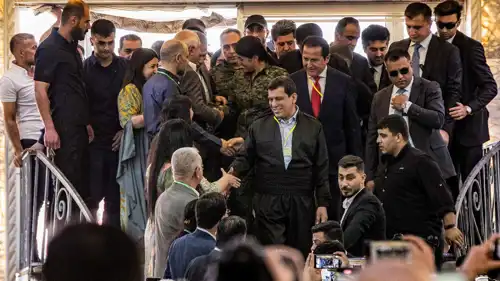 من مؤتمر "الوحدة والتوافق" الكردي في القامشلي