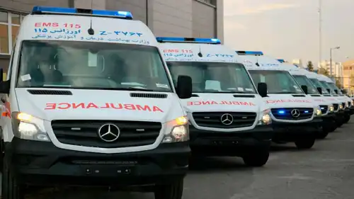 سيارة اسعاف في إيران