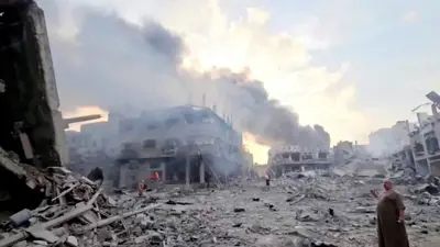 آثار الحرب الإسرائيلية على قطاع غزة