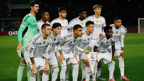 لاعبو ريال مدريد الإسباني