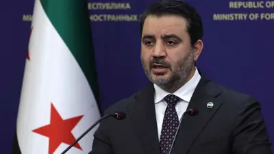 وزير الخارجية السوري أسعد الشيباني