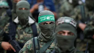 مقاتلو حركة حماس