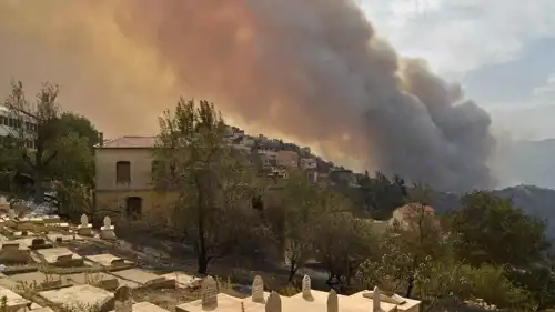 حرائق الجزائر 