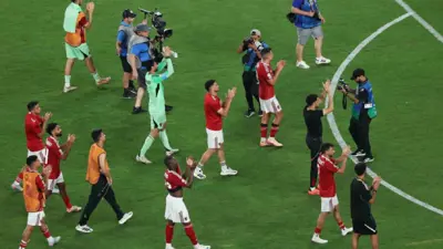 لاعبو الأهلي المصري