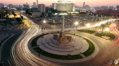 ميدان التحرير وسط القاهرة - تعبيرية