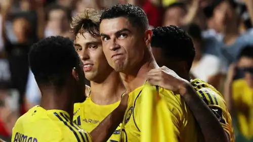 لاعبو النصر السعودي