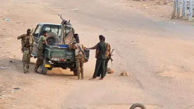 جنود من الجيش السوداني