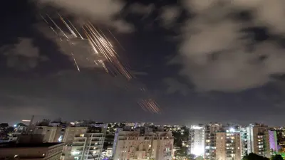 صواريخ إيرانية في سماء إسرائيل