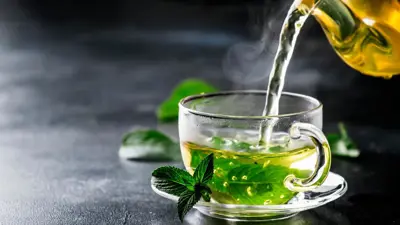 الشاي الأخضر