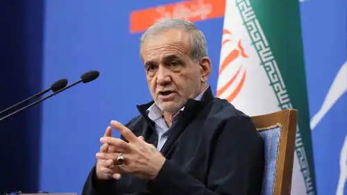  الرئيس الإيراني، مسعود بزشكيان