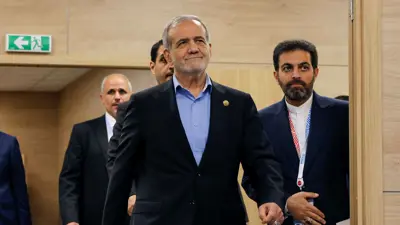 الرئيس الإيراني مسعود بزشكيان