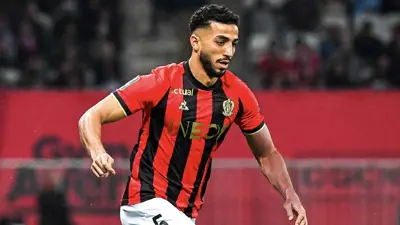 محمد عبد المنعم مدافع نيس الفرنسي