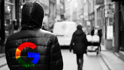 تعبيرية لتتبع غوغل للمستخدمين
