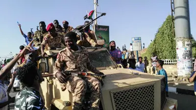 أفراد من الجيش السوداني 