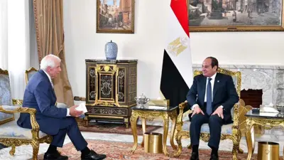 السيسي وبوريل