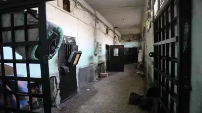 لقطة من سجن حماة المركزي