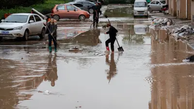 أمطار الصين