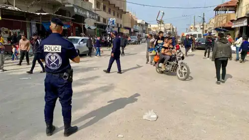 عناصر من شرطة الداخلية في غزة