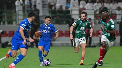 فريق الهلال السعودي أمام الاتفاق