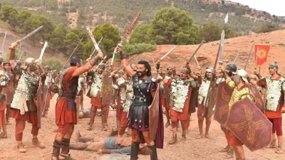 لقطة من الفيلم المصري أهل الكهف