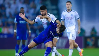 من مباراة الهلال والسد