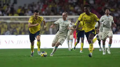 كريستيانو رونالدو في مباراة النصر والاتحاد