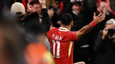 محمد صلاح نجم ليفربول الإنجليزي