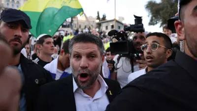 الوزير الإسرائيلي سموتريتش في اقتحام سابق
